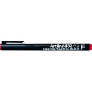 Ohp Permanent Marker Artline 853, Varf Fin - 0.5mm - Rosu Ohp Permanent Marker Artline 853, Varf Fin - 0.5mm - Rosu