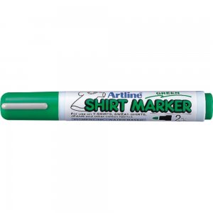 T-shirt Marker Artline, Corp Plastic, Varf Rotund 2.0mm - Verde T-shirt Marker Artline, Corp Plastic, Varf Rotund 2.0mm - Verde