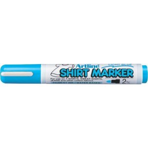 T-shirt Marker Artline, Corp Plastic, Varf Rotund 2.0mm - Bleu T-shirt Marker Artline, Corp Plastic, Varf Rotund 2.0mm - Bleu