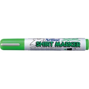 T-shirt Marker Artline, Corp Plastic, Varf Rotund 2.0mm - Vernil T-shirt Marker Artline, Corp Plastic, Varf Rotund 2.0mm - Vernil