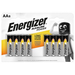 Baterie Alkalina Aa, 8 Buc/set, Energizer,