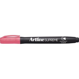 Permanent Marker Artline Supreme, Corp Plastic, Varf Rotund 1.0mm - Roz Permanent Marker Artline Supreme, Corp Plastic, Varf Rotund 1.0mm - Roz