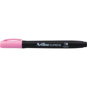 Permanent Marker Artline Supreme, Corp Plastic, Varf Rotund 1.0mm - Roz Pastel Permanent Marker Artline Supreme, Corp Plastic, Varf Rotund 1.0mm - Roz Pastel