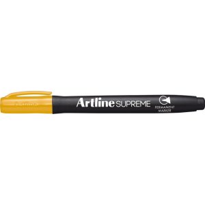 Permanent Marker Artline Supreme, Corp Plastic, Varf Rotund 1.0mm - Galben Permanent Marker Artline Supreme, Corp Plastic, Varf Rotund 1.0mm - Galben