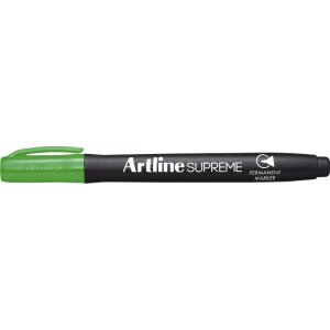 Permanent Marker Artline Supreme, Corp Plastic, Varf Rotund 1.0mm - Vernil Permanent Marker Artline Supreme, Corp Plastic, Varf Rotund 1.0mm - Vernil