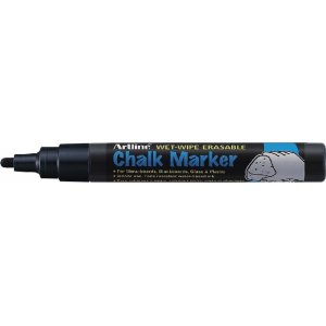 Marker Cu Creta, 4 Mm, Artline - Negru Marker Cu Creta, 4 Mm, Artline - Negru