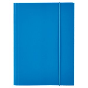 Mapa Cu Elastic Esselte Economy, Carton, A4, Albastru Deschis