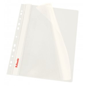 Dosar Cu Multiperforatii Esselte Vivida, Pp, A4, 10 Buc/set, Alb Dosar Cu Multiperforatii Esselte Vivida, Pp, A4, 10 Buc/set, Alb