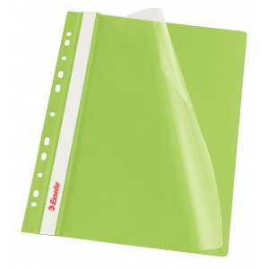 Dosar Cu Multiperforatii Esselte Vivida, Pp, A4, 10 Buc/set, Verde Dosar Cu Multiperforatii Esselte Vivida, Pp, A4, 10 Buc/set, Verde
