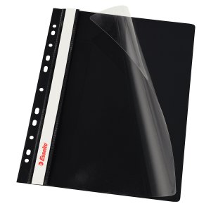 Dosar Cu Multiperforatii Esselte Vivida, Pp, A4, 10 Buc/set, Negru Dosar Cu Multiperforatii Esselte Vivida, Pp, A4, 10 Buc/set, Negru