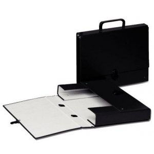 Servieta Din Carton Laminat, Esselte Glamour - Negru Vivida