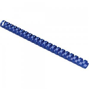 Inele din Plastic pentru Indosariere EVOffice, Dimensiune 22 mm, Capacitate 210 Coli, 50 Buc/Bax, Culoare Albastru, Spirale din Plastic de Legat