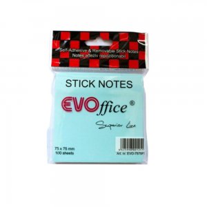 Notite Adezive EVOffice, Dimensiunea 75x75 mm, Culoare Albastru Pastel, 100 File, Ideale pentru Mesaje si Memento-uri Notite Adezive EVOffice, Dimensiunea 75x75 mm, Culoare Albastru Pastel, 100 File, Ideale pentru Mesaje si Memento-uri