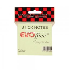 Notite Adezive EVOffice, Dimensiunea 75x75 mm, Culoare Verde Pastel, 100 File, Ideale pentru Mesaje si Memento-uri Notite Adezive EVOffice, Dimensiunea 75x75 mm, Culoare Verde Pastel, 100 File, Ideale pentru Mesaje si Memento-uri