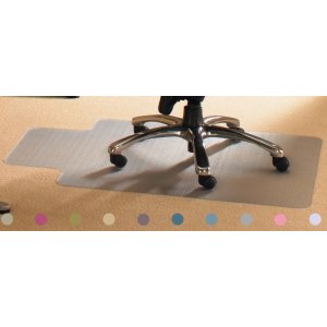 Covoras Pvc Transparent, Protectie Mocheta, 121cm X 152cm - Forma Dreptunghiulara, Floortex