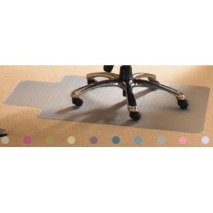 Covoras Pvc Transparent, Protectie Mocheta, 121cm X 92cm - Cu Limba, Floortex