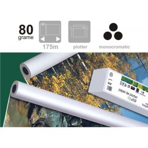 Rola Hartie Pentru Copiator, A0+, 914mm X 175m, 80g/mp, Sprintjet