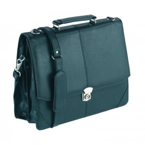 Servieta Neagra, 40.5x31x14cm, Imitatie Piele Durabuck, Falcon Servieta Neagra, 40.5x31x14cm, Imitatie Piele Durabuck, Falcon