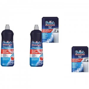 Pachet Promo:2x Finish Solutie Clatire Masina Spalat Vase 800ml + 2x Finish Sare Speciala Pentru Masina De Spalat Vase, 1.5 Kg, Solutie Pudra Pachet Promo:2x Finish Solutie Clatire Masina Spalat Vase 800ml + 2x Finish Sare Speciala Pentru Masina De Spalat Vase, 1.5 Kg, Solutie Pudra