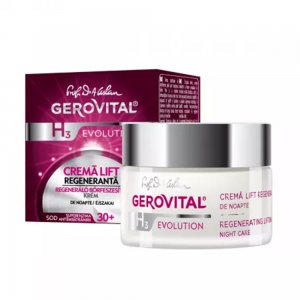 Crema Lift Regeneranta Gerovital de Noapte 30+ H3 Evolution, 50 ml Crema Lift Regeneranta Gerovital de Noapte 30+ H3 Evolution, 50 ml
