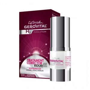 Tratament Gerovital H3 Evolution Corector pentru Riduri, 15 ml Tratament Gerovital H3 Evolution Corector pentru Riduri, 15 ml
