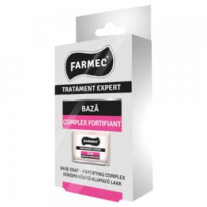 Tratament Farmec Expert pentru Unghii, Baza Complex Fortifiant, 11 ml Tratament Farmec Expert pentru Unghii, Baza Complex Fortifiant, 11 ml