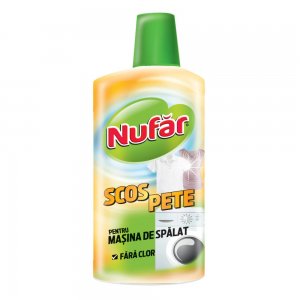Solutie Scos Pete Nufar pentru Masina de Spalat Fara Clor, 500 ml