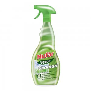 Solutie Curatare Geamuri Nufar Verde, 500 ml