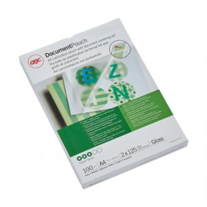 Folie Laminare Gbc, La Cald, A4, 125 Mic, 100 Buc/set Folie Laminare Gbc, La Cald, A4, 125 Mic, 100 Buc/set