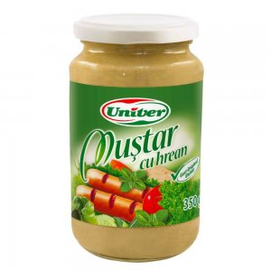 Mustar cu Hrean Univer, 350 g