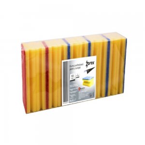 Set 10 Bureti cu Canelura Zorex Pro, 150x70x40 mm, Spuma Poliuretanica si Fibra Abraziva, Culoare Galbena, Burete Profesional, Burete Vase, Bureti Curatare, Burete pentru Menaj, Bureti pentru Casa Set 10 Bureti cu Canelura Zorex Pro, 150x70x40 mm, Spuma Poliuretanica si Fibra Abraziva, Culoare Galbena, Burete Profesional, Burete Vase, Bureti Curatare, Burete pentru Menaj, Bureti pentru Casa