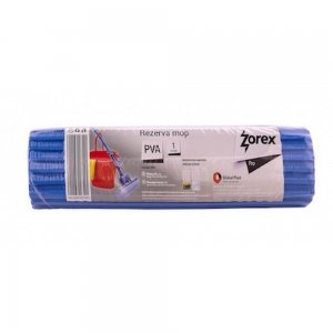 Rezerva Mop PVA Zorex Pro, Latime 27 cm, Model Albastru, Rezerve pentru Mop, Rezerva Profesionala pentru Mop, Rezerve PVA  pentru Mop, Accesorii Curatenie, Accesorii Menaj