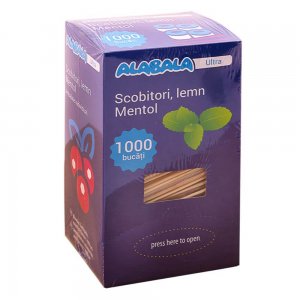 Scobitori Mentolate Lemn, 1000 Buc/Set, 2x66 mm, Ambalate Individual, Scobitori cu Menta, Scobitori cu Varf Mentolat, Scobitori din Lemn cu Aroma de Menta, Scobitori pentru Petreceri, Scobitori pentru Aperitive Scobitori Mentolate Lemn, 1000 Buc/Set, 2x66 mm, Ambalate Individual, Scobitori cu Menta, Scobitori cu Varf Mentolat, Scobitori din Lemn cu Aroma de Menta, Scobitori pentru Petreceri, Scobitori pentru Aperitive