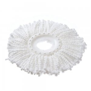 Rezerva pentru Mop Rotativ din Fibra Sintetica, Alba, Rezerve pentru Mop, Rezerve pentru Mop Rotativ, Accesorii Curatenie, Accesorii Menaj