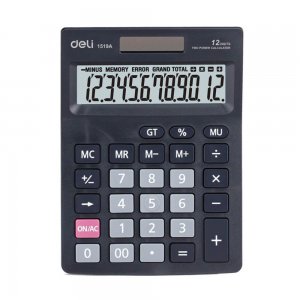 Calculator de Birou Deli Smart, 12 Digits, 205x132x35 mm, Alimentare Duala, Corp din Plastic Negru, Calculatoare Birou, Calculator 12 Digits, Calculator 12 DG de Buzunar, Calculator de Birou Deli, Calculatoare Buzunar, Calculator Portabil Calculator de Birou Deli Smart, 12 Digits, 205x132x35 mm, Alimentare Duala, Corp din Plastic Negru, Calculatoare Birou, Calculator 12 Digits, Calculator 12 DG de Buzunar, Calculator de Birou Deli, Calculatoare Buzunar, Calculator Portabil