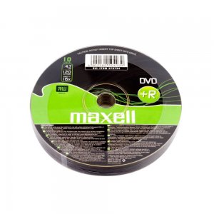 Set 10 DVD +R Inscriptibil Maxell, Capacitate 4.7 GB, Viteza 16x, DVD+R Maxell, DVD+R Printabil, DVD+R 16x4.7 GB, Maxell DVD+R 16x4.7 GB la Set, DVD+R Inregistrare Jocuri si Muzica