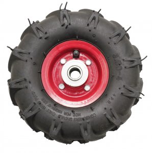 Roata Roaba - Tt - Ax 20mm - Rulment - Crampoane - 3.50-4 4pr Roata Roaba - Tt - Ax 20mm - Rulment - Crampoane - 3.50-4 4pr