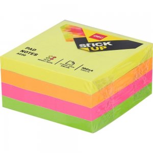 Notite Adezive, Deli Stick Up, 51x51 mm, Culori Neon, 400 Buc/Pachet, Notite Hartie cu Adeziv, Sticky Notite, Cuburi Hartie, Articole pentru Birou, Notite Adezive Notite Adezive, Deli Stick Up, 51x51 mm, Culori Neon, 400 Buc/Pachet, Notite Hartie cu Adeziv, Sticky Notite, Cuburi Hartie, Articole pentru Birou, Notite Adezive