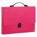 Servieta din Plastic Deli, Roz, Cu Inchidere, Maner de Plastic, Servieta, Servienta pentru Documente, Servieta Documente, Servieta fara Compartimente, Mapa fara Compartimente, Mapa pentru Documente 31,53 lei
