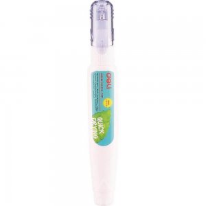 Corector Pix DELI, 8 ml, Culoare Alba, Corector Tip Pix, Instrumente de Scris si Corectat, Corectoare Cerneala Pix, Accesorii Corectat Scoala, Corector pentru Scriere, Pasta Corectoare, Corector Alb pentru Scris Corector Pix DELI, 8 ml, Culoare Alba, Corector Tip Pix, Instrumente de Scris si Corectat, Corectoare Cerneala Pix, Accesorii Corectat Scoala, Corector pentru Scriere, Pasta Corectoare, Corector Alb pentru Scris