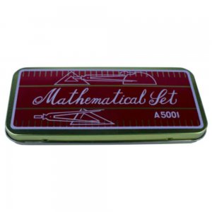 Trusa Geometrica Metalica EVOFFICE, 9 Piese, Instrumente Geometrice, Trusa Geometrie, Trusa Instrumente Geometrice, Instrumente de Geometrie, Rechizite Scolare, Truse Geometrie, Truse Piese Geometrie