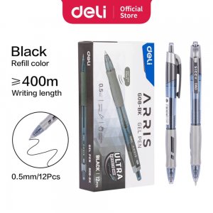 Cutie 12 Pixuri cu Gel DELI Arris, Varf Retractabil, 0.5 mm, Negru, Design Ergonomic, Pix Negru cu Gel, Pixuri Negre, Pixuri cu Gel, Pixuri cu Varf Retractabil, Pix cu Gel si Varf Retractabil, Pixuri Negre Varf Subtire, Pix Negru Design Ergonomic Cutie 12 Pixuri cu Gel DELI Arris, Varf Retractabil, 0.5 mm, Negru, Design Ergonomic, Pix Negru cu Gel, Pixuri Negre, Pixuri cu Gel, Pixuri cu Varf Retractabil, Pix cu Gel si Varf Retractabil, Pixuri Negre Varf Subtire, Pix Negru Design Ergonomic