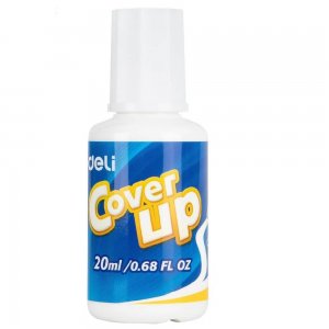 Corector Tip Pensula DELI, 20 ml, Culoare Alba, Corectoare Tip Pensula, Instrumente de Scris si Corectat, Corectoare Cerneala Pix, Corectoare cu Pensula, Corector pentru Scriere, Pasta Corectoare, Corector Alb pentru Scris Corector Tip Pensula DELI, 20 ml, Culoare Alba, Corectoare Tip Pensula, Instrumente de Scris si Corectat, Corectoare Cerneala Pix, Corectoare cu Pensula, Corector pentru Scriere, Pasta Corectoare, Corector Alb pentru Scris