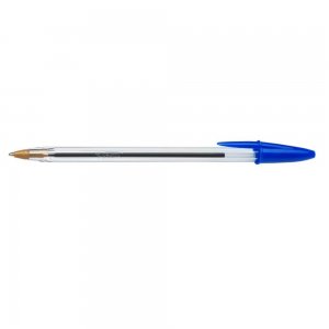Pix BIC Cristal Mediu, 1 mm, Albastru, Corp Plastic Transparent/Albastru, Pixuri BIC CRISTAL Mediu, Pixuri Scoala, Pixuri Colorate, Pixuri Albastre, Pix Albastru, Pix pentru Scoala, Pix Colorat