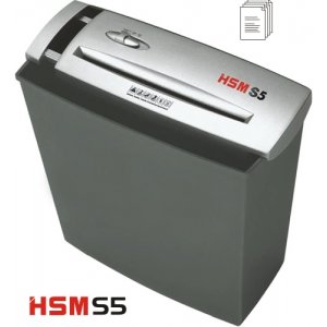 Distrugator Documente Hsm Shredstar S 5 - 5 Coli - Fasie (7mm) Distrugator Documente Hsm Shredstar S 5 - 5 Coli - Fasie (7mm)