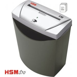 Distrugator Documente Hsm Shredstar S10 - 10 Coli - Fasie (6,3 Mm) Distrugator Documente Hsm Shredstar S10 - 10 Coli - Fasie (6,3 Mm)