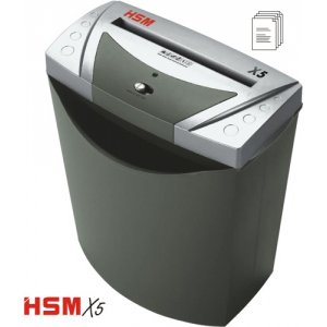 Distrugator Documente Hsm Shredstar X5 - 5 Coli - Cross Cut (4 X 38 Mm)