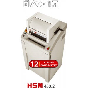 Distrugator Hsm 450.2 (cross 3,9x50mm),70 Coli,cos 290 Litri