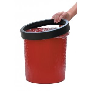 Inel Color Pentru Cos 18 Litri Helit Linear - Negru