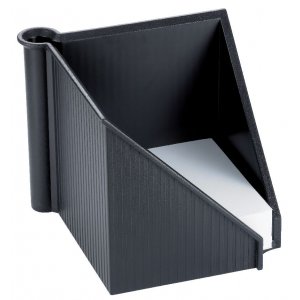 Suport Pentru Cub Hartie Helit Linear - Negru Suport Pentru Cub Hartie Helit Linear - Negru